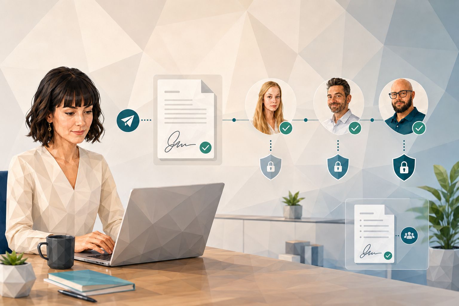 Mehrstufiger_digitaler_Signatur-Workflow