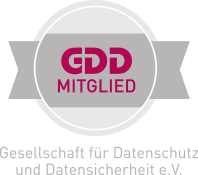 Logo GDD Mitglied - Gesellschaft für Datenschutz und Datensicherheit e.V.
